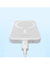 Hurtownia GSM - Powerbank Baseus Magnetic MagSafe 15W/PD 20W 6000mAh weiß (Overseas Edition) + USB-C/USB-C Kabel 60W 3A 0.5m weiß - BSU4030 - {ean13} - Hurt