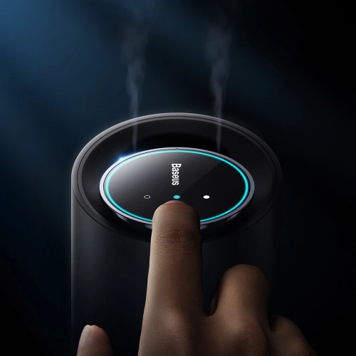 Samochodowy odświeżacz powietrza Baseus Wisdom czarny (Woda kolońska + mięta)