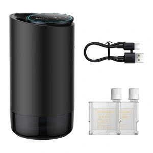Wholesale Car air freshener Baseus Wisdom black (Cologne + mint) - BSU4031 - {ean13} - Hurt