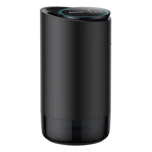 Samochodowy odświeżacz powietrza Baseus czarny (biała herbata / soczysta brzoskwinia) + kabel USB-C 1m