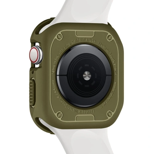 Etui Spigen Rugged Armor Apple Watch 4/5/6/7/SE 44/45mm Olive Green