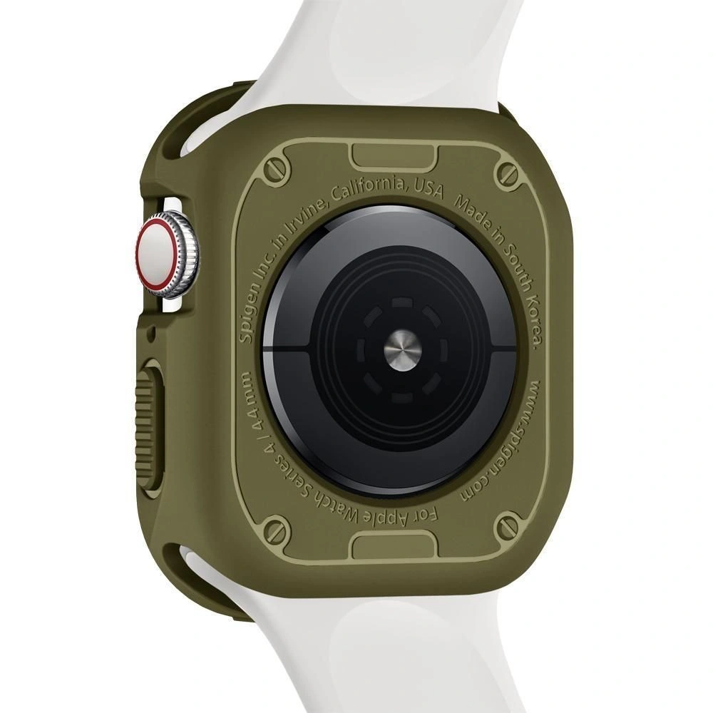 Hurtownia GSM - Etui Spigen Rugged Armor Apple Watch 4/5/6/7/SE 44/45mm Verde măslin - SPN752OLIGRN - {ean13} - Hurt