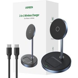 Hurtownia GSM - UGREEN 90668 2in1 vezeték nélküli töltő - UGR1528 - {ean13} - Hurt