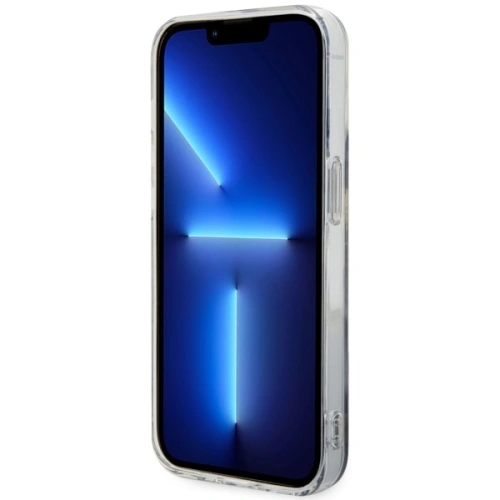 Etui Guess GUHMP14LHTMRSK Apple iPhone 14 Pro czarny/black hardcase Golden Marble MagSafe