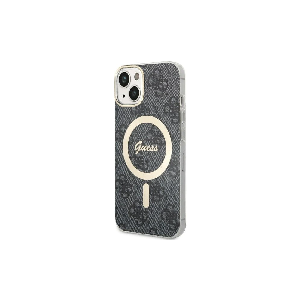 Wholesale Case Guess GUHMP14MH4STK Apple iPhone 14 Plus / 15 Plus black/black hardcase 4G MagSafe - GUE2491 - {ean13} - Hurt