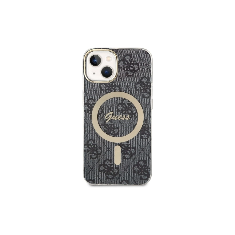 Wholesale Case Guess GUHMP14MH4STK Apple iPhone 14 Plus / 15 Plus black/black hardcase 4G MagSafe - GUE2491 - {ean13} - Hurt