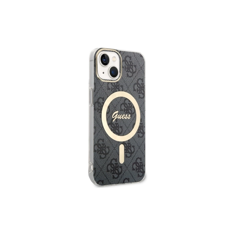 Wholesale Case Guess GUHMP14MH4STK Apple iPhone 14 Plus / 15 Plus black/black hardcase 4G MagSafe - GUE2491 - {ean13} - Hurt