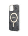 Wholesale Case Guess GUHMP14MH4STK Apple iPhone 14 Plus / 15 Plus black/black hardcase 4G MagSafe - GUE2491 - {ean13} - Hurt