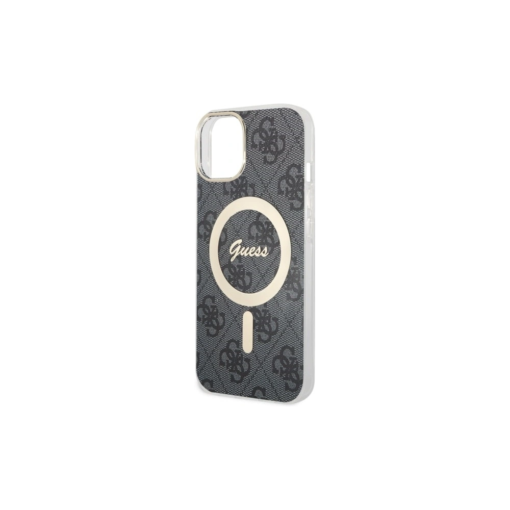 Wholesale Case Guess GUHMP14MH4STK Apple iPhone 14 Plus / 15 Plus black/black hardcase 4G MagSafe - GUE2491 - {ean13} - Hurt