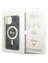 Wholesale Case Guess GUHMP14MH4STK Apple iPhone 14 Plus / 15 Plus black/black hardcase 4G MagSafe - GUE2491 - {ean13} - Hurt
