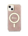 Wholesale Case Guess GUHMP14MH4STP Apple iPhone 14 Plus / 15 Plus pink/pink hardcase 4G MagSafe - GUE2492 - {ean13} - Hurt
