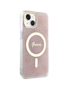 Wholesale Case Guess GUHMP14MH4STP Apple iPhone 14 Plus / 15 Plus pink/pink hardcase 4G MagSafe - GUE2492 - {ean13} - Hurt