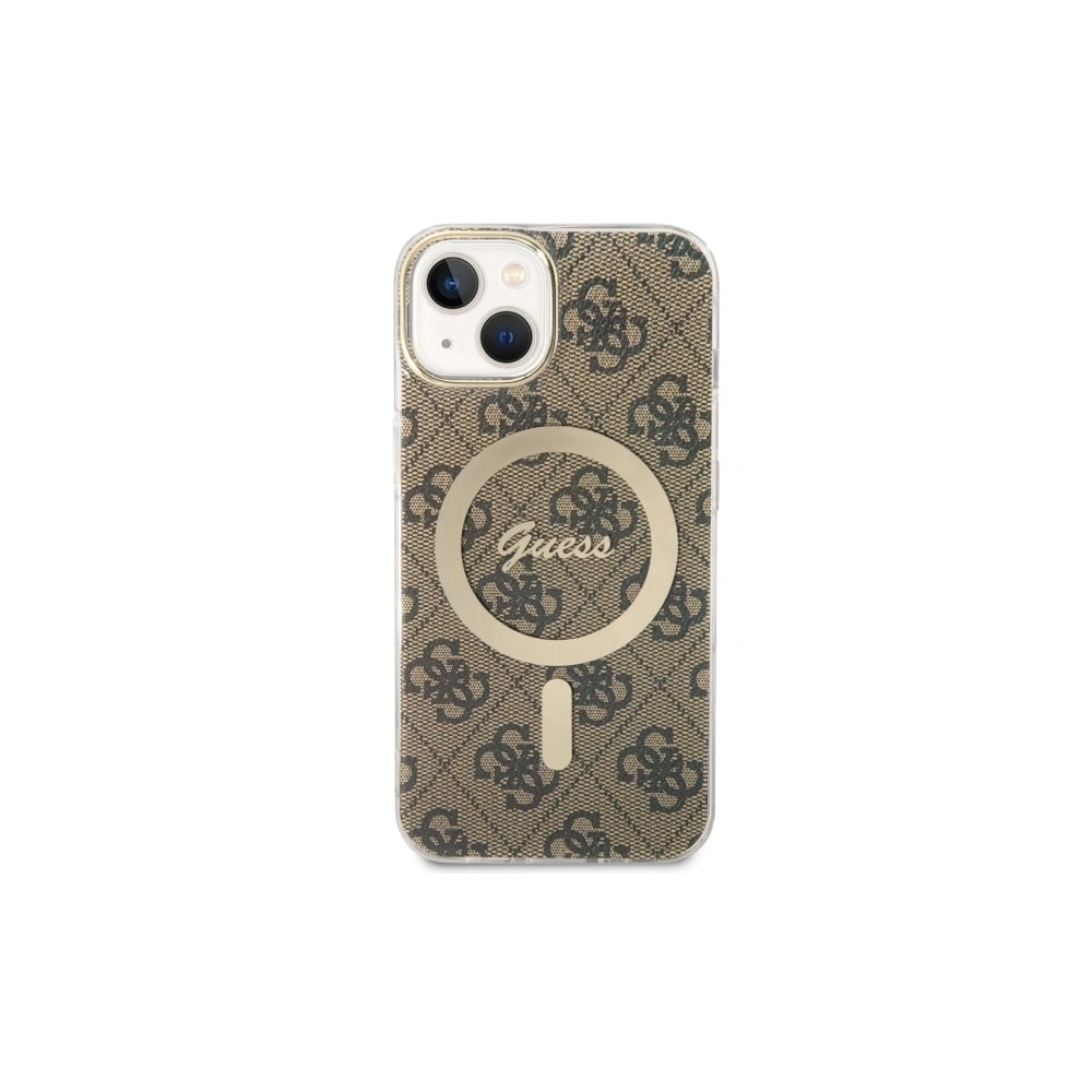 Hurtownia GSM - Etui Guess GUHMP14MH4STW Apple iPhone 14 Plus / 15 Plus hnědý/brown hardcase 4G MagSafe - GUE2494 - {ean13} - Hurt