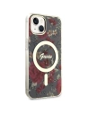 Hurtownia GSM - Etui Guess GUHMP14MHCFWSA Apple iPhone 14 Plus / 15 Plus grün/khaki Hardcase Flower MagSafe - GUE2495 - {ean13} - Hurt