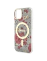Hurtownia GSM - Etui Guess GUHMP14MHCFWSA Apple iPhone 14 Plus / 15 Plus grün/khaki Hardcase Flower MagSafe - GUE2495 - {ean13} - Hurt