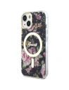 Hurtownia GSM - Etui Guess GUHMP14MHCFWSK Apple iPhone 14 Plus / 15 Plus schwarz/black hardcase Flower MagSafe - GUE2496 - {ean13} - Hurt