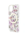 Wholesale Guess GUHMP14MHCFWST Apple iPhone 14 Plus / 15 Plus transparent hardcase Flower MagSafe - GUE2498 - {ean13} - Hurt