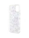 Wholesale Guess GUHMP14MHCFWST Apple iPhone 14 Plus / 15 Plus transparent hardcase Flower MagSafe - GUE2498 - {ean13} - Hurt