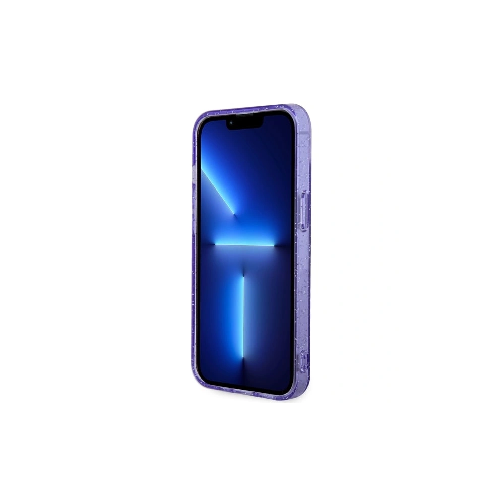 Hurtownia GSM - Etui Guess GUHMP14MHCMCGU Apple iPhone 14 Plus / 15 Plus purpurový/purple hardcase Glitter Gold MagSafe - GUE2501 - {ean13} - Hurt