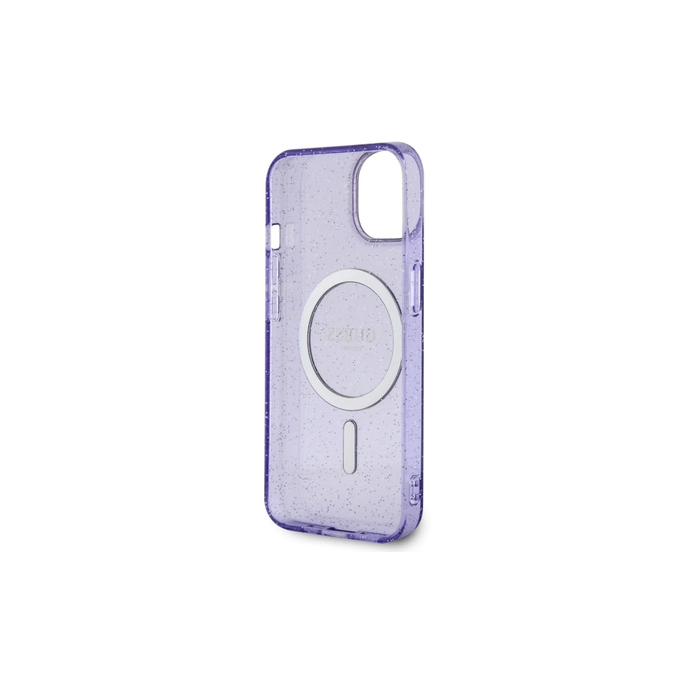 Hurtownia GSM - Etui Guess GUHMP14MHCMCGU Apple iPhone 14 Plus / 15 Plus purpuriu/purple hardcase Glitter Gold MagSafe - GUE2501 - {ean13} - Hurt