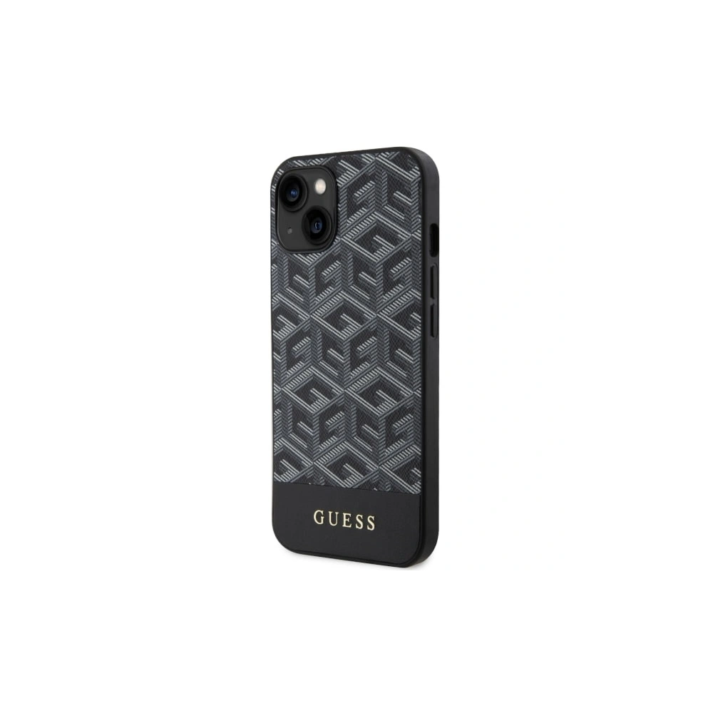 Wholesale Guess GUHMP14MHGCFSEK Apple iPhone 14 Plus / 15 Plus black hardcase GCube Stripes MagSafe - GUE2502 - {ean13} - Hurt