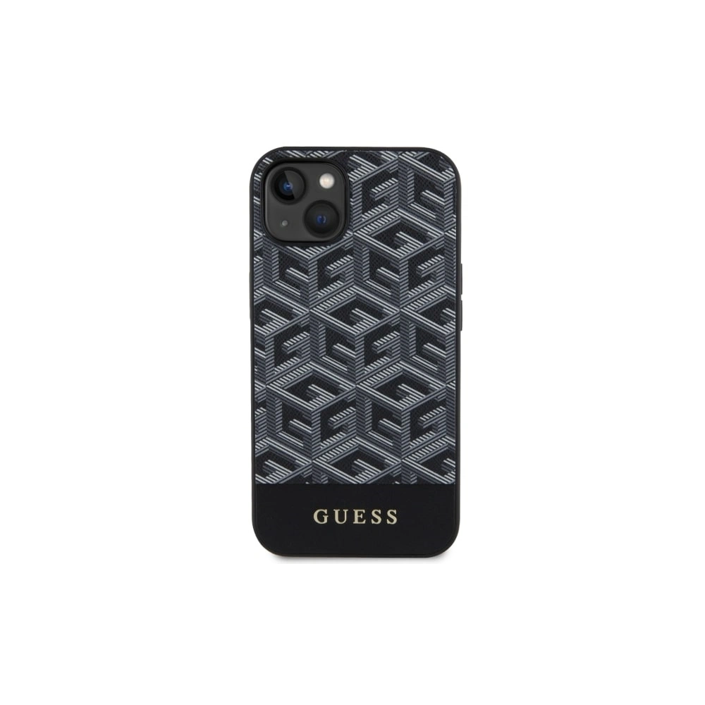 Wholesale Guess GUHMP14MHGCFSEK Apple iPhone 14 Plus / 15 Plus black hardcase GCube Stripes MagSafe - GUE2502 - {ean13} - Hurt