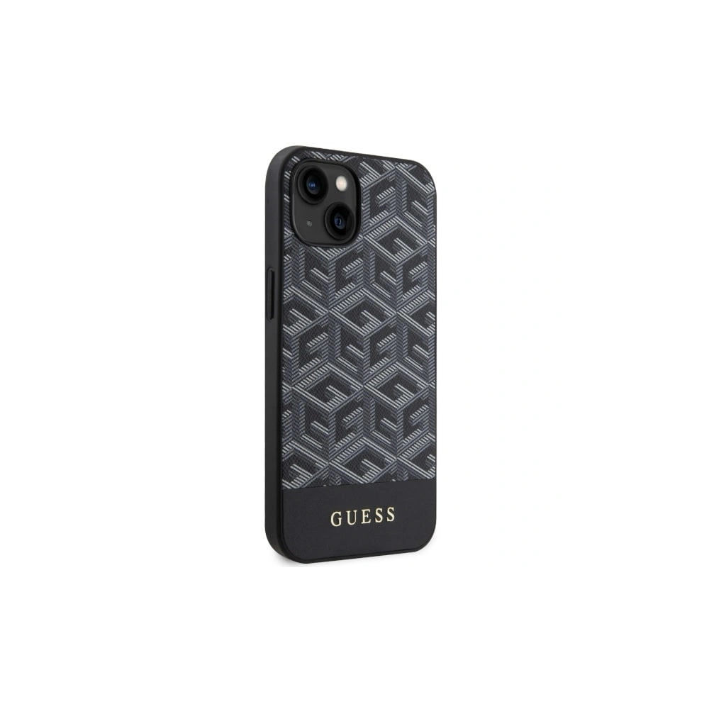 Wholesale Guess GUHMP14MHGCFSEK Apple iPhone 14 Plus / 15 Plus black hardcase GCube Stripes MagSafe - GUE2502 - {ean13} - Hurt