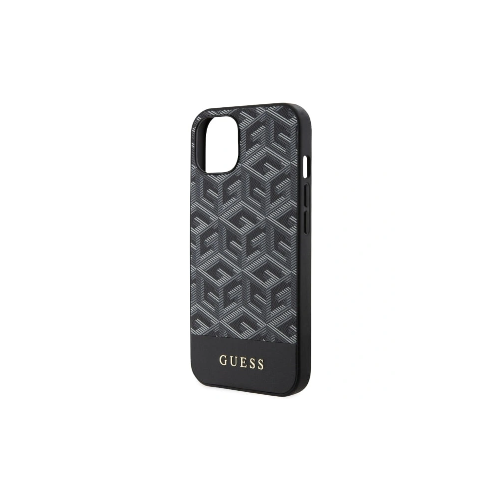 Wholesale Guess GUHMP14MHGCFSEK Apple iPhone 14 Plus / 15 Plus black hardcase GCube Stripes MagSafe - GUE2502 - {ean13} - Hurt