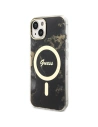 Hurtownia GSM - Etui Guess GUHMP14MHTMRSK Apple iPhone 14 Plus / 15 Plus černý/black hardcase Golden Marble MagSafe - GUE2503 - {ean13} - Hurt
