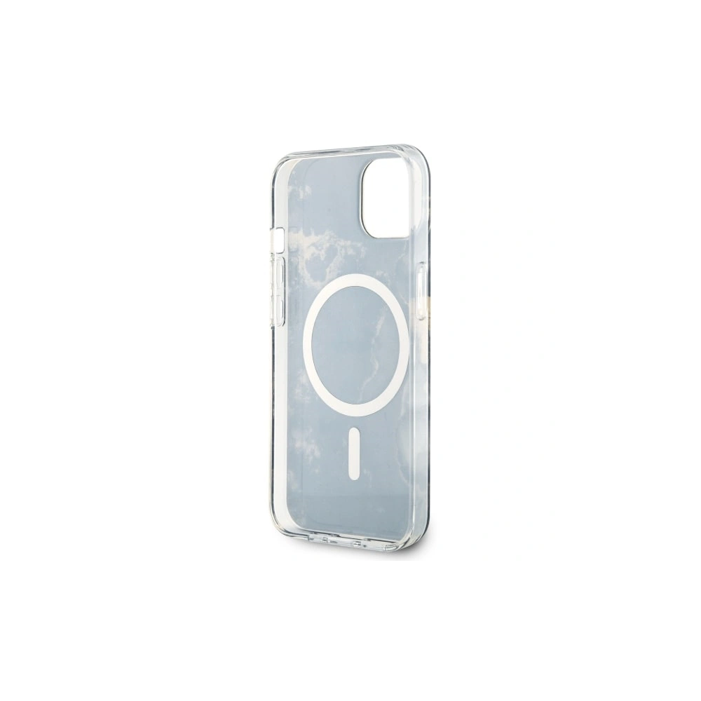 Hurtownia GSM - Etui Guess GUHMP14MHTMRSK Apple iPhone 14 Plus / 15 Plus černý/black hardcase Golden Marble MagSafe - GUE2503 - {ean13} - Hurt
