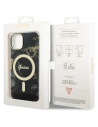 Hurtownia GSM - Etui Guess GUHMP14MHTMRSK Apple iPhone 14 Plus / 15 Plus černý/black hardcase Golden Marble MagSafe - GUE2503 - {ean13} - Hurt