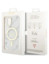 Hurtownia GSM - Etui Guess GUHMP14MPCUMAH Apple iPhone 14 Plus / 15 Plus fehér/white kemény tok Marble MagSafe - GUE2504 - {ean13} - Hurt