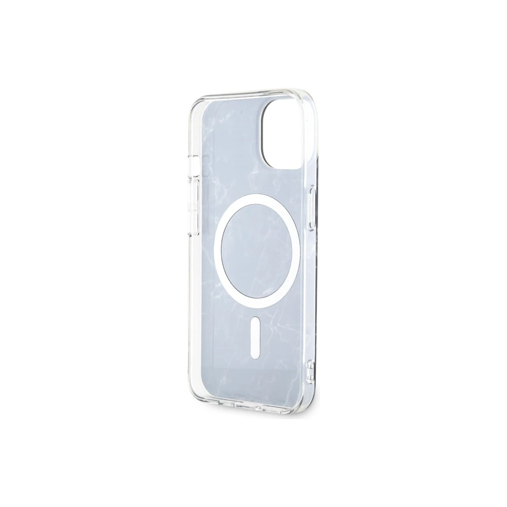 Wholesale Guess GUHMP14MPCUMAK Apple iPhone 14 Plus / 15 Plus black hardcase Marble MagSafe - GUE2505 - {ean13} - Hurt