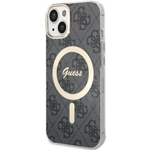 Guess Distributor - 3666339126834 - GUE2506 - Guess GUHMP14SH4STK Apple iPhone 14 black hardcase 4G MagSafe - B2B homescreen