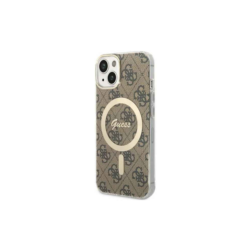 Hurtownia GSM - Etui Guess GUHMP14SH4STW Apple iPhone 14 braun/brown hardcase 4G MagSafe - GUE2509 - {ean13} - Hurt