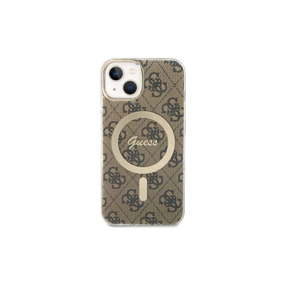 Hurtownia GSM - Etui Guess GUHMP14SH4STW Apple iPhone 14 braun/brown hardcase 4G MagSafe - GUE2509 - {ean13} - Hurt