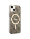 Hurtownia GSM - Etui Guess GUHMP14SH4STW Apple iPhone 14 braun/brown hardcase 4G MagSafe - GUE2509 - {ean13} - Hurt