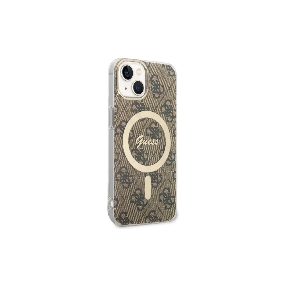 Hurtownia GSM - Etui Guess GUHMP14SH4STW Apple iPhone 14 braun/brown hardcase 4G MagSafe - GUE2509 - {ean13} - Hurt