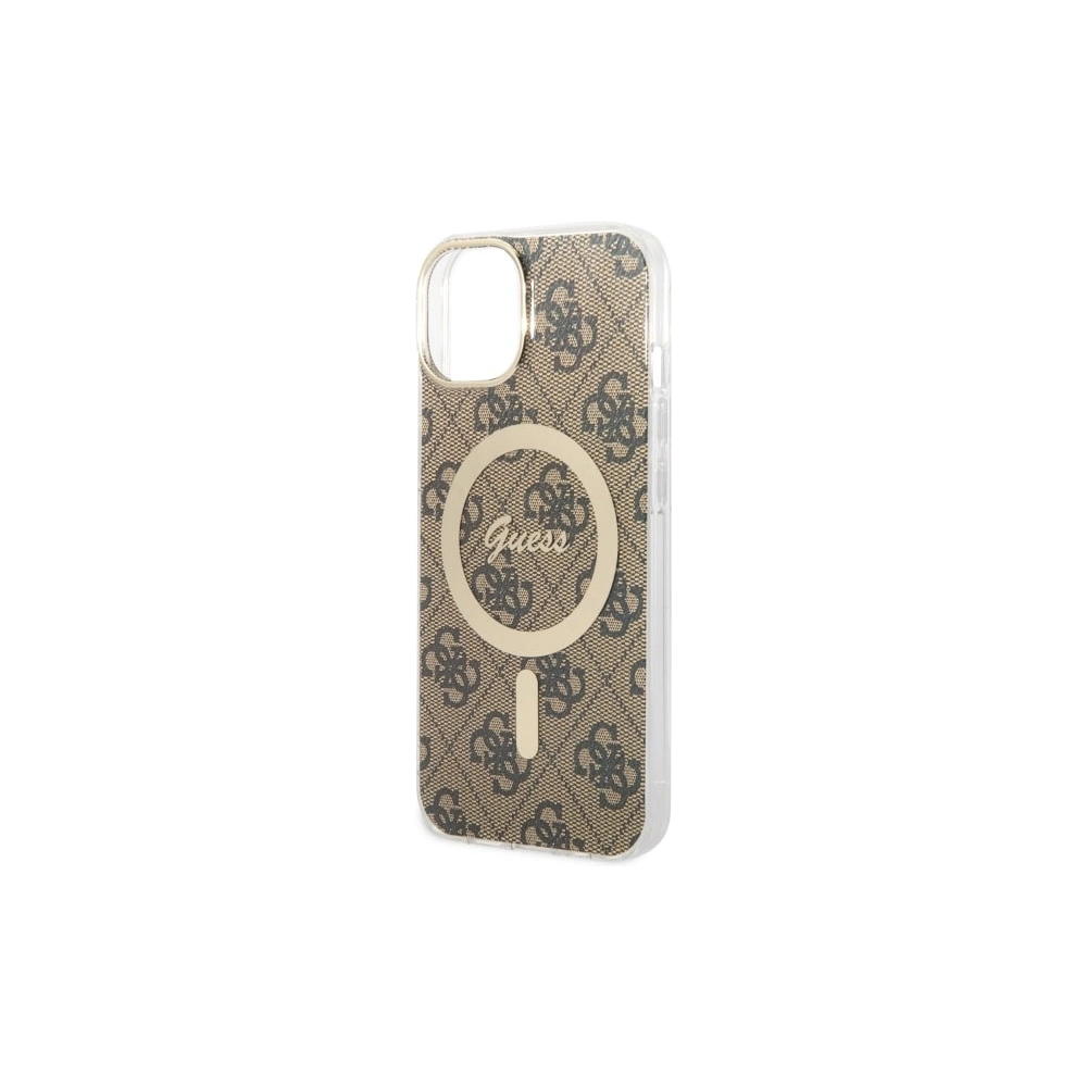 Hurtownia GSM - Etui Guess GUHMP14SH4STW Apple iPhone 14 braun/brown hardcase 4G MagSafe - GUE2509 - {ean13} - Hurt