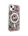 Wholesale Guess GUHMP14SHCFWSP Apple iPhone 14 pink hardcase Flower MagSafe - GUE2512 - {ean13} - Hurt