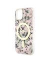 Wholesale Guess GUHMP14SHCFWSP Apple iPhone 14 pink hardcase Flower MagSafe - GUE2512 - {ean13} - Hurt