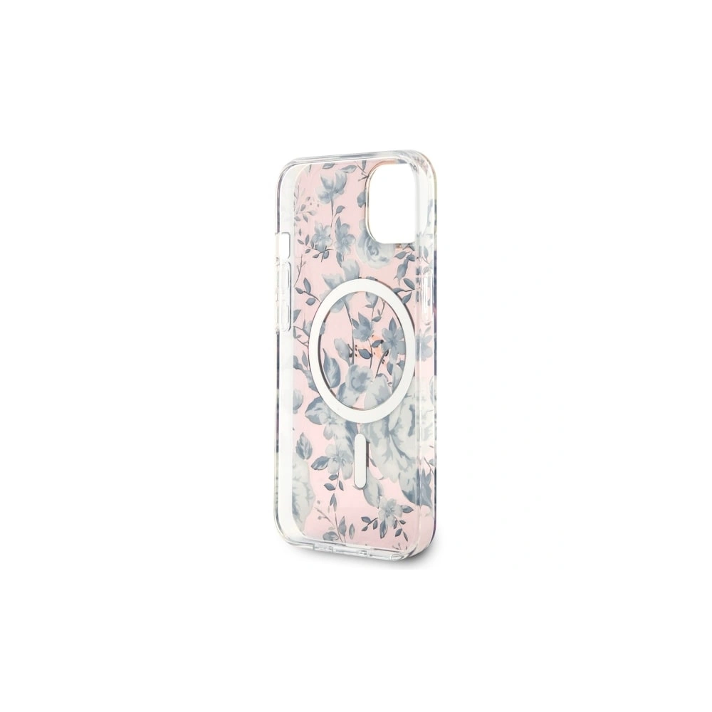 Wholesale Guess GUHMP14SHCFWSP Apple iPhone 14 pink hardcase Flower MagSafe - GUE2512 - {ean13} - Hurt