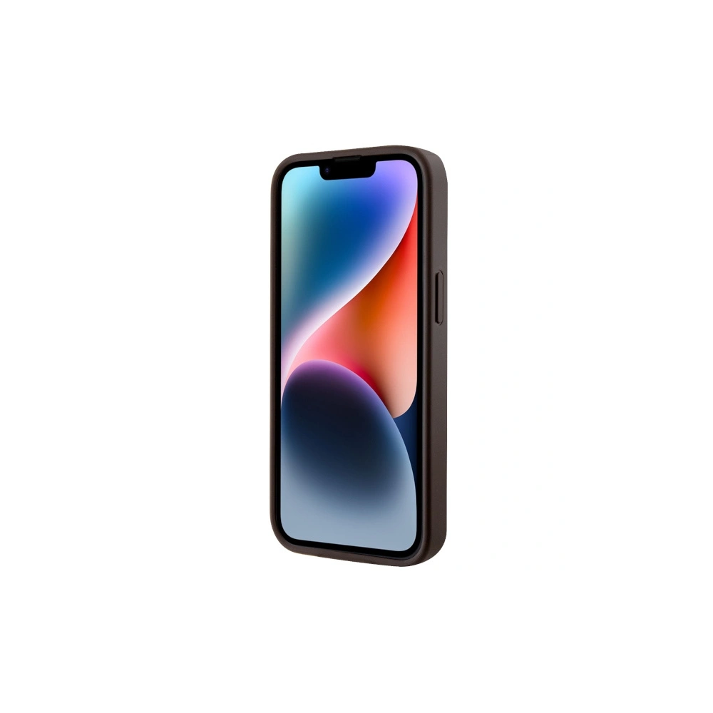 Etui Guess GUHMP14SHGCFSEW Apple iPhone 14 brązowy/brown hardcase GCube Stripes MagSafe