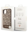 Etui Guess GUHMP14SHGCFSEW Apple iPhone 14 brązowy/brown hardcase GCube Stripes MagSafe