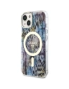 Etui Guess GUHMP14SHLEOPWB Apple iPhone 14 niebieski/blue hardcase Leopard MagSafe