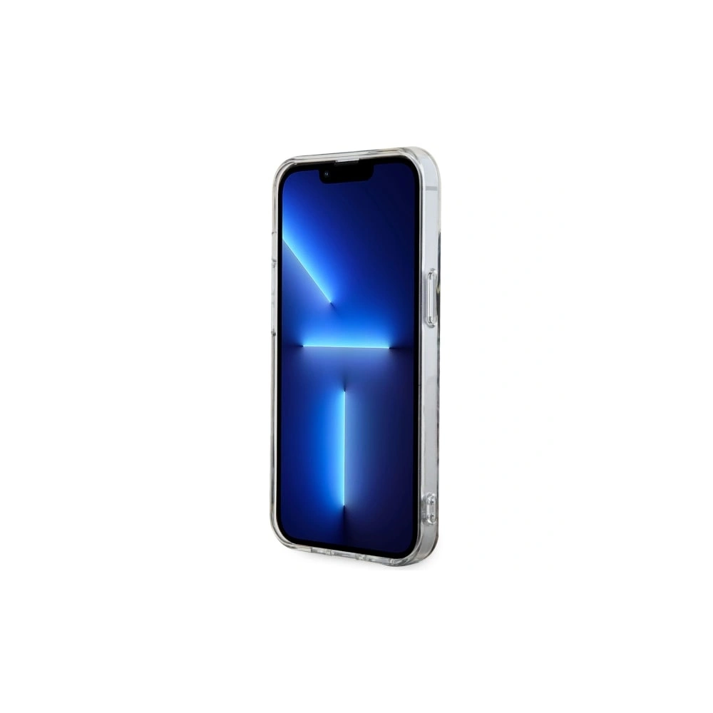 Etui Guess GUHMP14SHLEOPWB Apple iPhone 14 niebieski/blue hardcase Leopard MagSafe