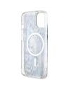 Etui Guess GUHMP14SHLEOPWB Apple iPhone 14 niebieski/blue hardcase Leopard MagSafe
