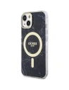Etui Guess GUHMP14SPCUMAK Apple iPhone 14 czarny/black hardcase Marble MagSafe