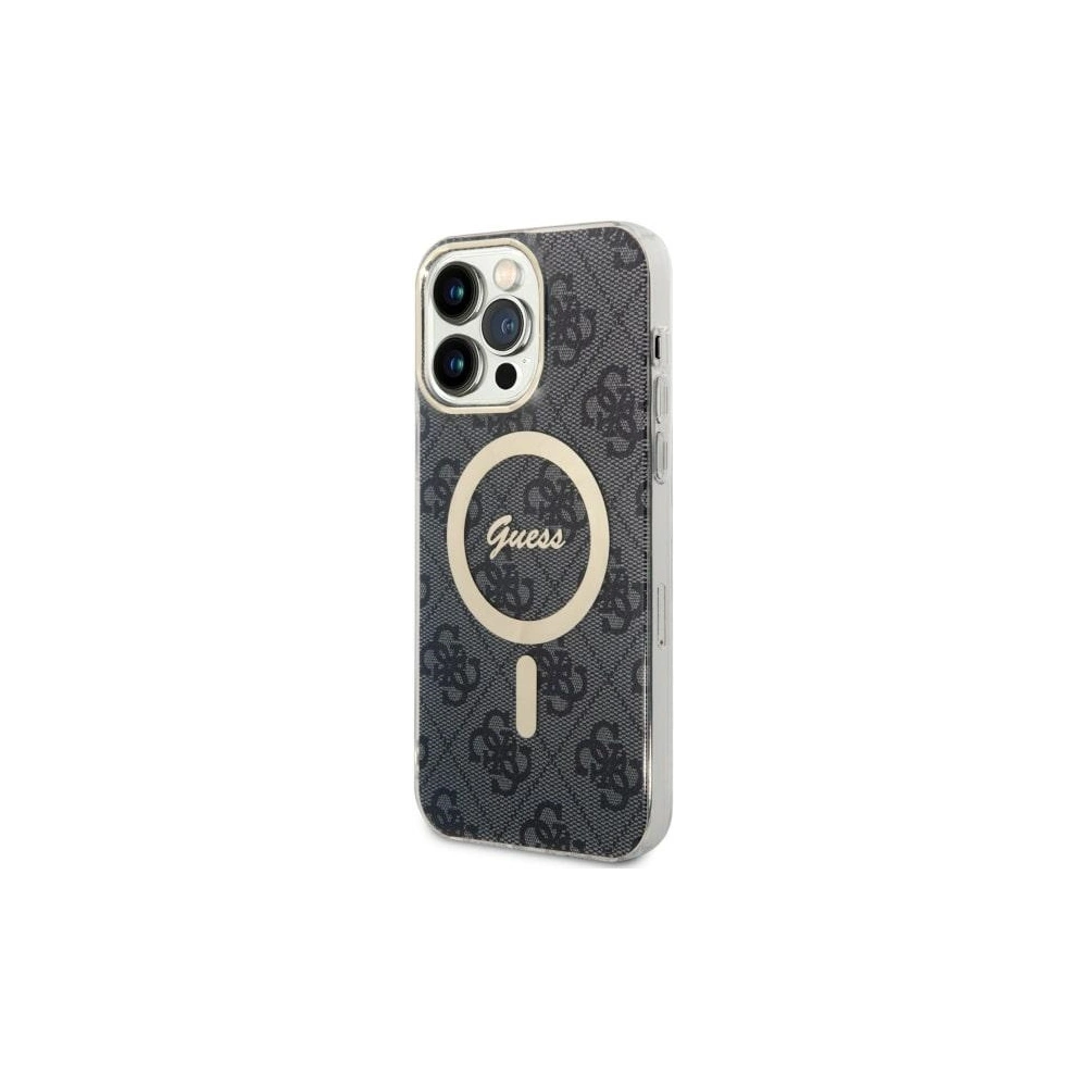 Hurtownia GSM - Etui Guess GUHMP14XH4STK Apple iPhone 14 Pro Max negru/black hardcase 4G MagSafe - GUE2525 - {ean13} - Hurt
