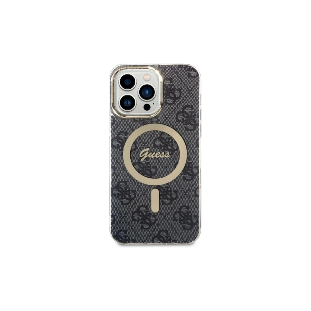 Hurtownia GSM - Etui Guess GUHMP14XH4STK Apple iPhone 14 Pro Max negru/black hardcase 4G MagSafe - GUE2525 - {ean13} - Hurt